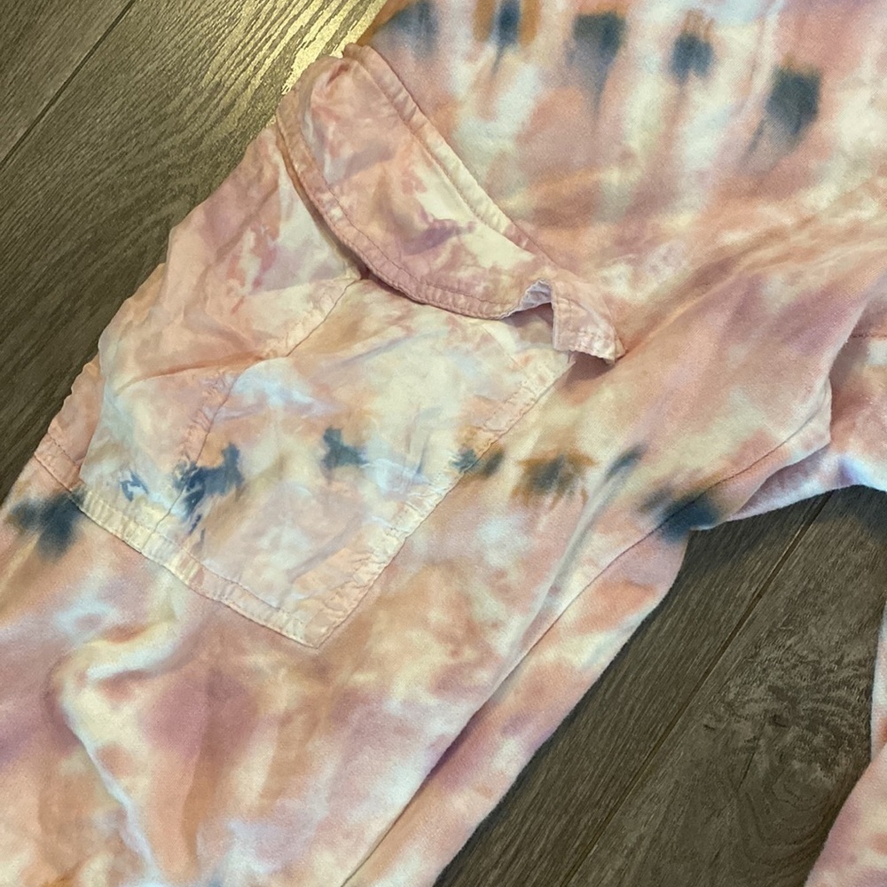 YOUNG FABULOUS & BROKE Pink Tie Dye Joggers  L - Picture 4 of 4